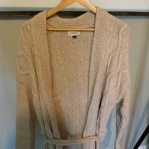 Chunky knit sweater
